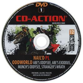 Cartridge artwork for Oddworld - The Oddboxx on the Microsoft Windows.