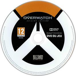 Cartridge artwork for Overwatch on the Microsoft Windows.