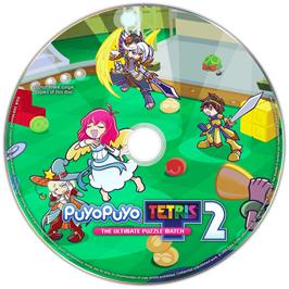 Cartridge artwork for Puyo Puyo Tetris 2 on the Microsoft Windows.