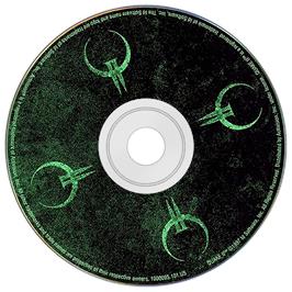 Cartridge artwork for Quake 2 on the Microsoft Windows.
