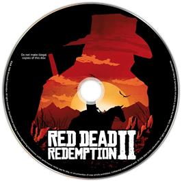 Cartridge artwork for Red Dead Redemption 2 on the Microsoft Windows.