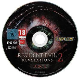 Cartridge artwork for Resident Evil - Revelations 2 on the Microsoft Windows.