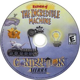 Cartridge artwork for Return of the Incredible Machine - Contraptions on the Microsoft Windows.
