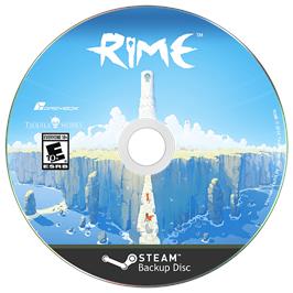Cartridge artwork for RiME on the Microsoft Windows.