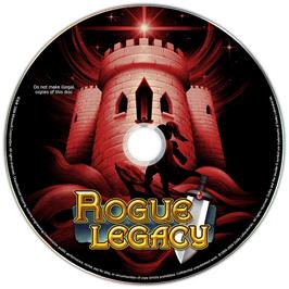 Cartridge artwork for Rogue Legacy on the Microsoft Windows.