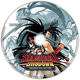 Cartridge artwork for Samurai Shodown NeoGeo Collection on the Microsoft Windows.