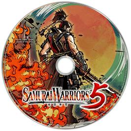 Cartridge artwork for Samurai Warriors 5 on the Microsoft Windows.