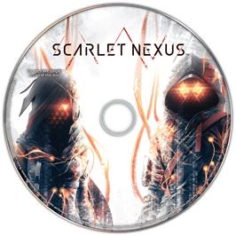Cartridge artwork for Scarlet Nexus on the Microsoft Windows.