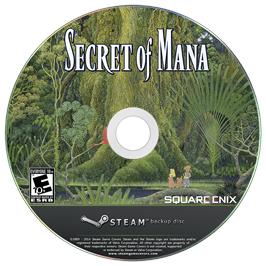 Cartridge artwork for Secret of Mana on the Microsoft Windows.