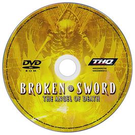 Cartridge artwork for Secrets of the Ark - A Broken Sword Game on the Microsoft Windows.