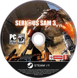 Cartridge artwork for Serious Sam 3 VR - BFE on the Microsoft Windows.