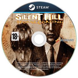 Cartridge artwork for Silent Hill - Homecoming on the Microsoft Windows.