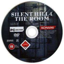 Cartridge artwork for Silent Hill 4 - The Room on the Microsoft Windows.
