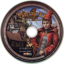 Cartridge artwork for Simon the Sorcerer 4 - Chaos Happens on the Microsoft Windows.