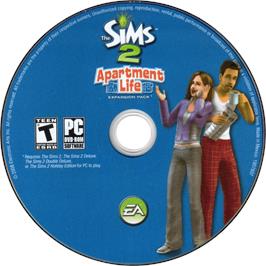 Cartridge artwork for Sims 2 - Apartment Life (Limited Collection), The on the Microsoft Windows.