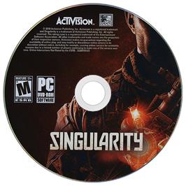 Cartridge artwork for Singularity on the Microsoft Windows.