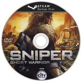 Cartridge artwork for Sniper - Ghost Warrior on the Microsoft Windows.
