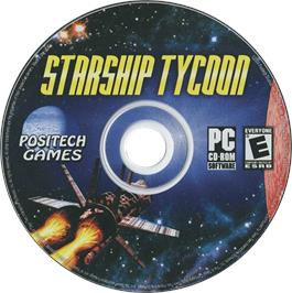 Cartridge artwork for Starship Tycoon on the Microsoft Windows.