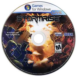 Cartridge artwork for Stormrise on the Microsoft Windows.