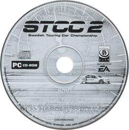 Cartridge artwork for Swedish Touring Car Championship 2 on the Microsoft Windows.