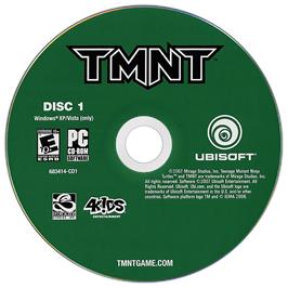Cartridge artwork for TMNT on the Microsoft Windows.