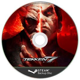 Cartridge artwork for Tekken 7 (Deluxe Edition) on the Microsoft Windows.