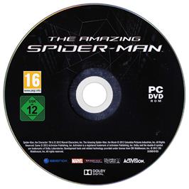 Cartridge artwork for The Amazing Spider-Man on the Microsoft Windows.