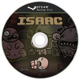 Cartridge artwork for The Binding of Isaac on the Microsoft Windows.