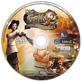 Cartridge artwork for The Guild II - Pirates of the European Seas on the Microsoft Windows.