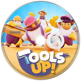 Cartridge artwork for Tools Up! on the Microsoft Windows.