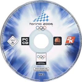 Cartridge artwork for Torino 2006 on the Microsoft Windows.