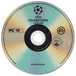 Cartridge artwork for UEFA Champions League 2006-2007 on the Microsoft Windows.
