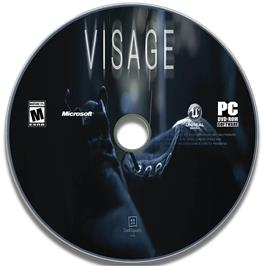 Cartridge artwork for Visage on the Microsoft Windows.