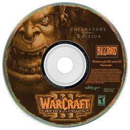 Cartridge artwork for WarCraft 3 - Reign of Chaos / WarCraft 3 - The Frozen Throne / Diablo 2 / Diablo 2 - Lord of Destruction on the Microsoft Windows.