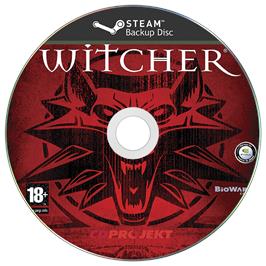Cartridge artwork for Witcher (Steelbook Edition), The on the Microsoft Windows.