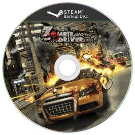 Cartridge artwork for Zombie Driver on the Microsoft Windows.