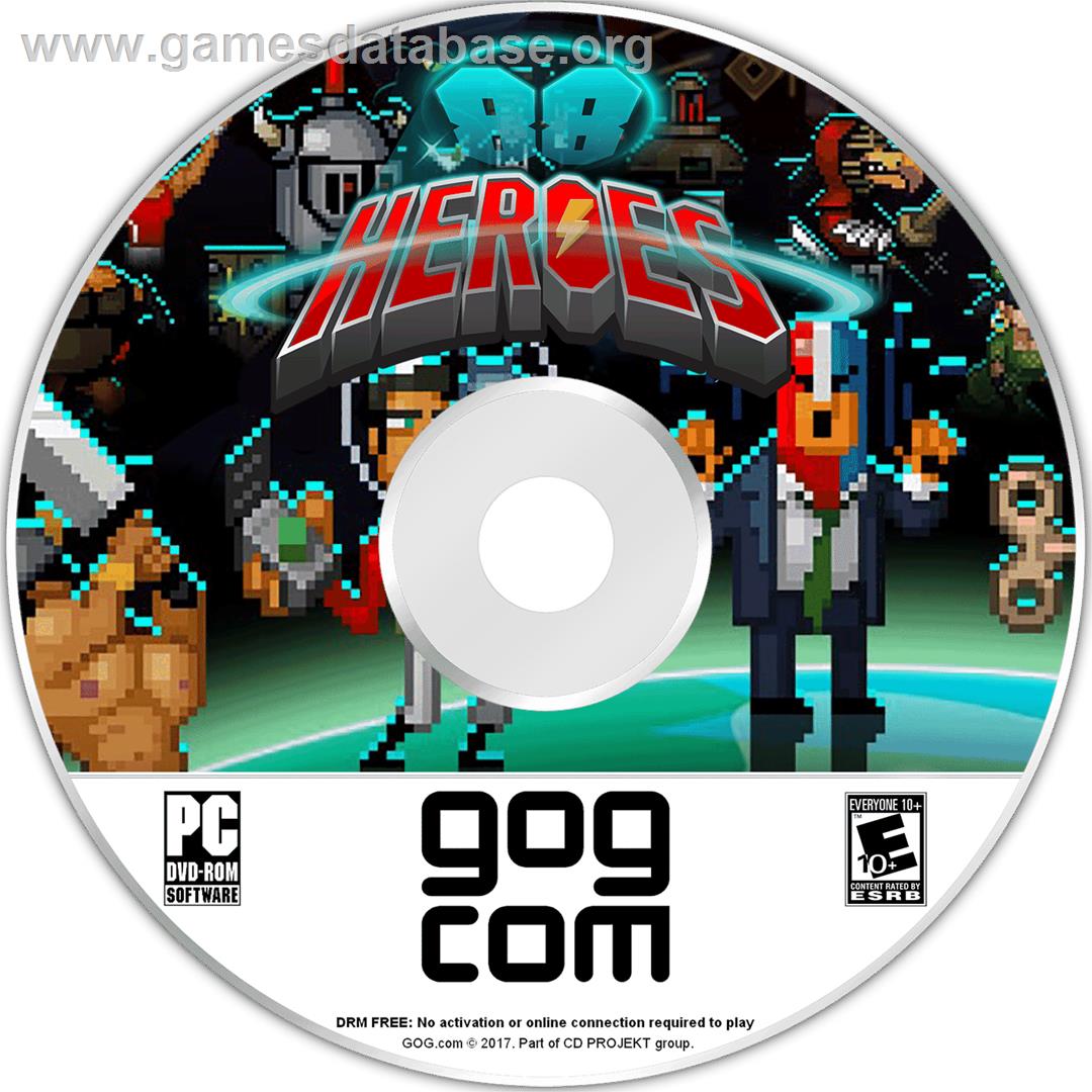 88 Heroes - Microsoft Windows - Artwork - Cartridge