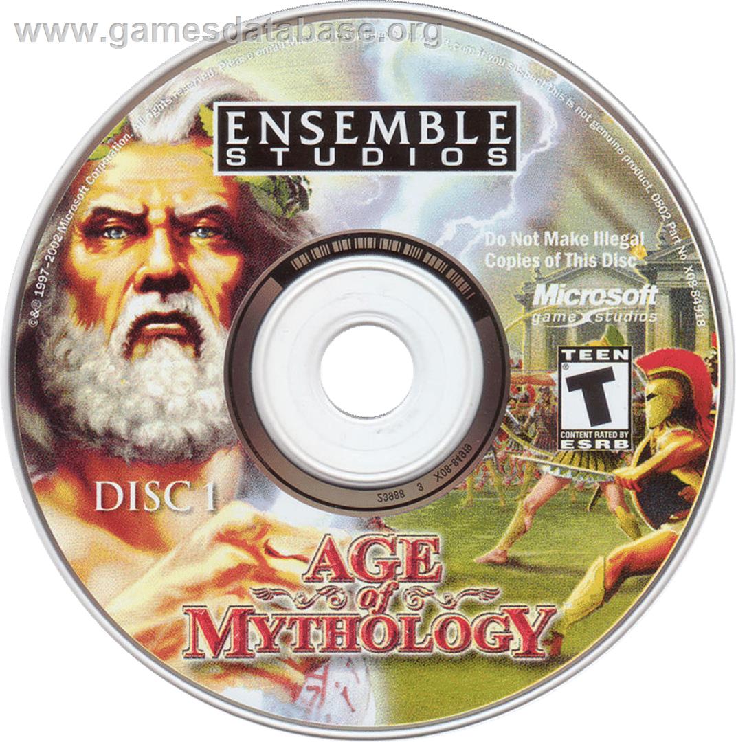Age of Mythology - Extended Edition - Microsoft Windows - Artwork - Cartridge