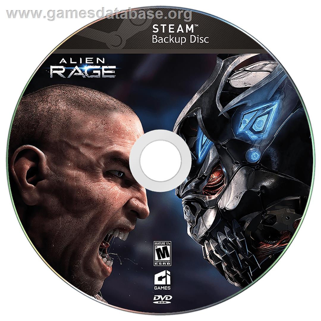 Alien Rage - Microsoft Windows - Artwork - Cartridge