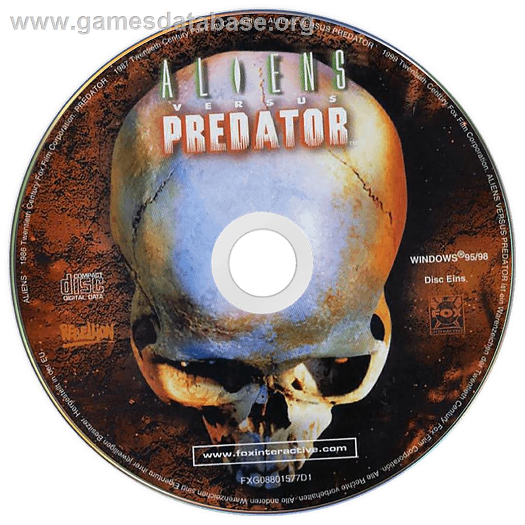 Aliens Versus Predator - Microsoft Windows - Artwork - Cartridge