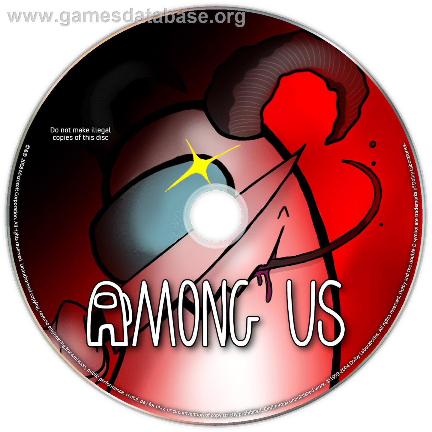 Among Us - Microsoft Windows - Artwork - Cartridge
