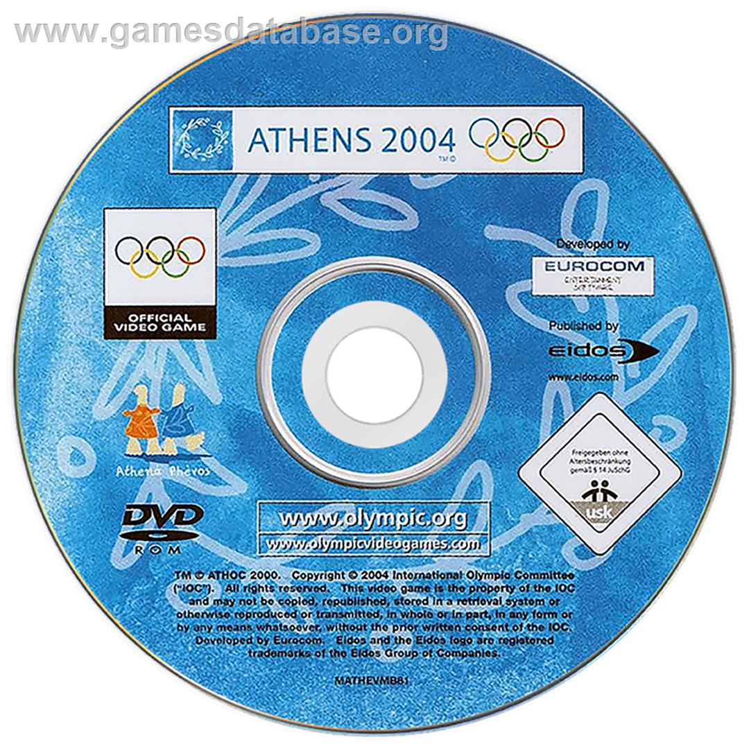 Athens 2004 - Microsoft Windows - Artwork - Cartridge