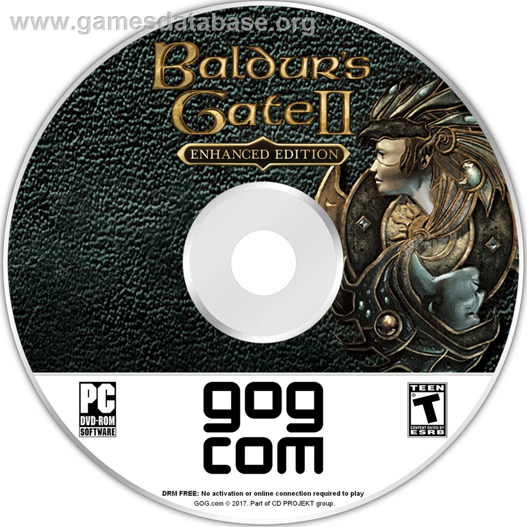 Baldur's Gate 2 - Enhanced Edition - Microsoft Windows - Artwork - Cartridge