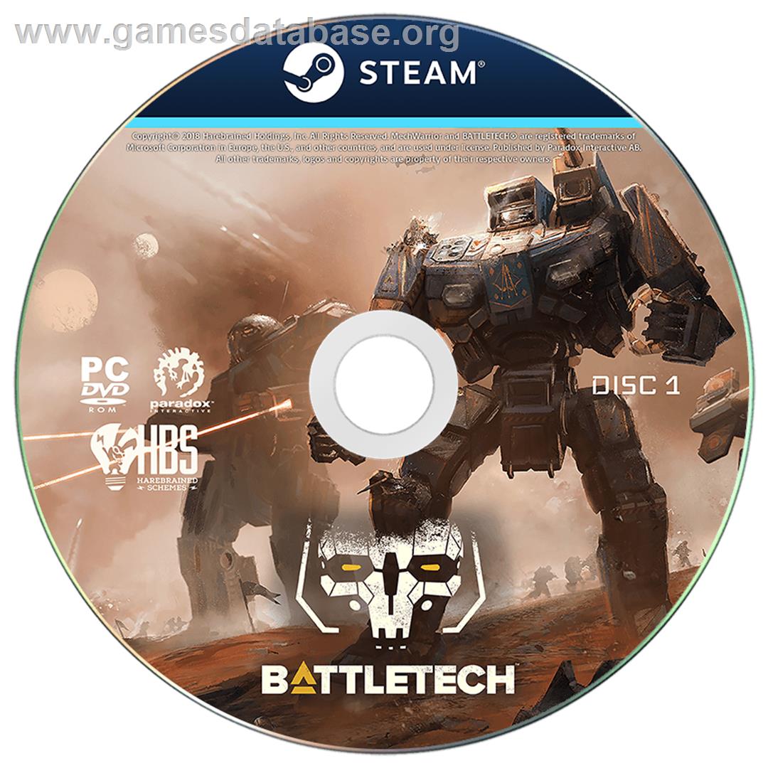 BattleTech - Microsoft Windows - Artwork - Cartridge