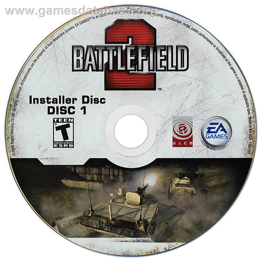 Battlefield 2 - Microsoft Windows - Artwork - Cartridge