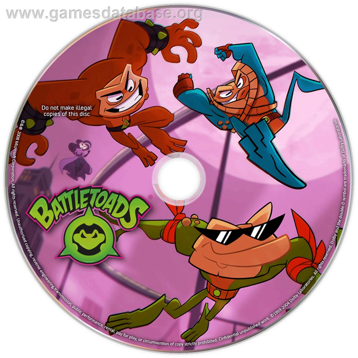 Battletoads - Microsoft Windows - Artwork - Cartridge