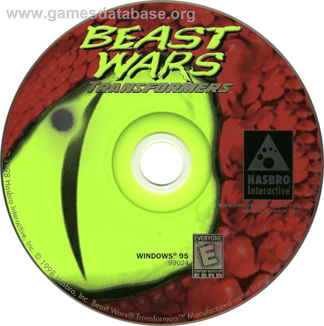 Beast Wars - Transformers - Microsoft Windows - Artwork - Cartridge