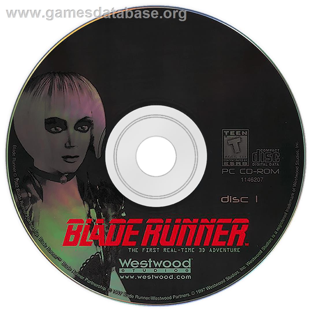 Blade Runner - Microsoft Windows - Artwork - Cartridge