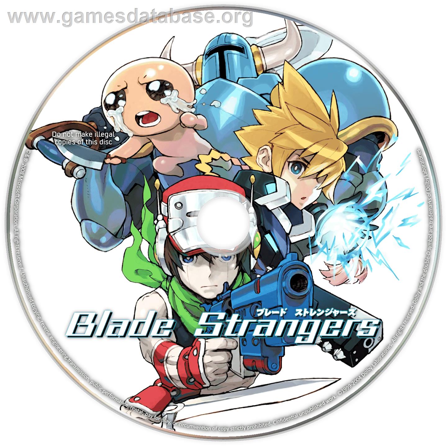 Blade Strangers - Microsoft Windows - Artwork - Cartridge