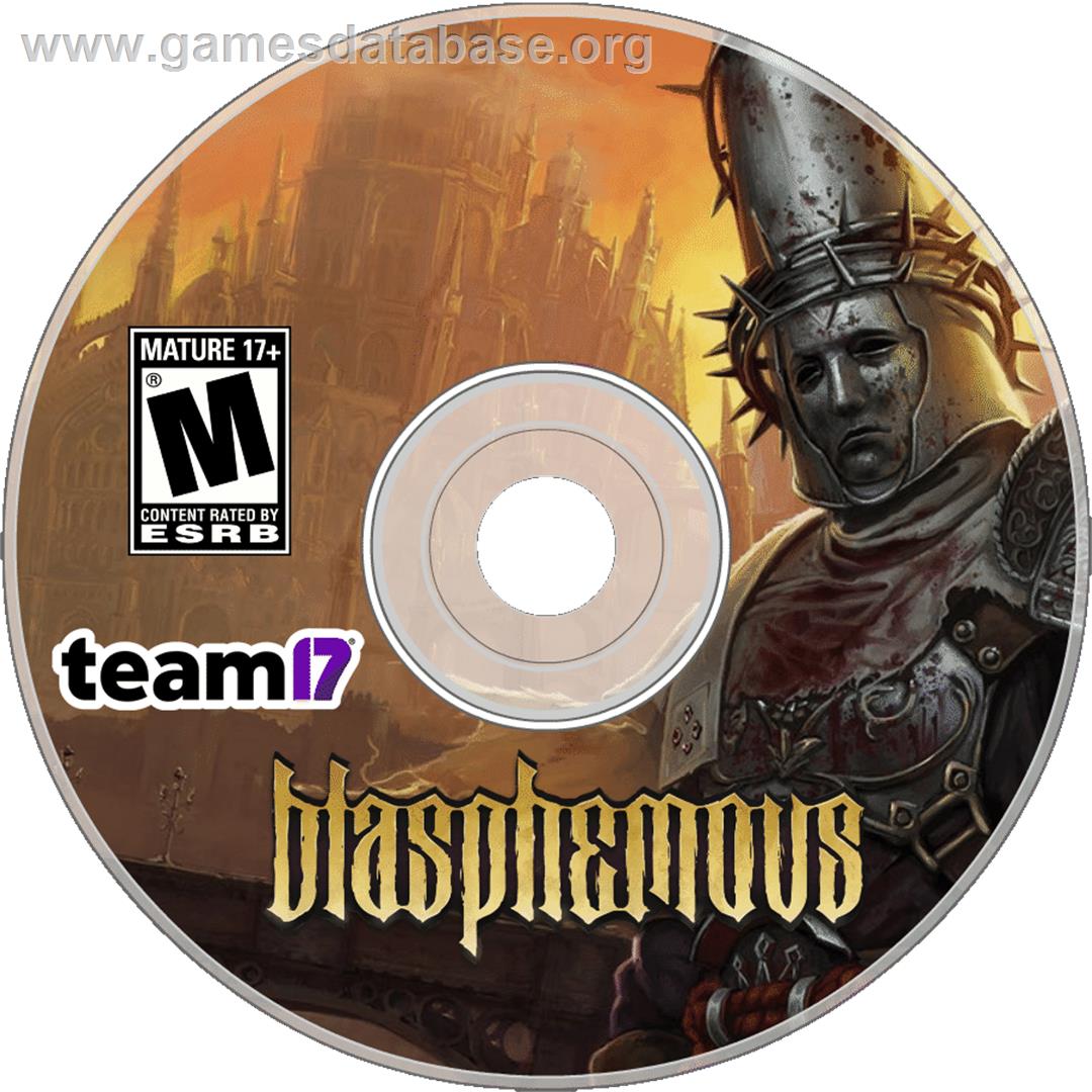 Blasphemous - Microsoft Windows - Artwork - Cartridge